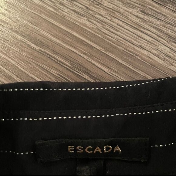Escada glitter pinstripe button down - Picture 5 of 10